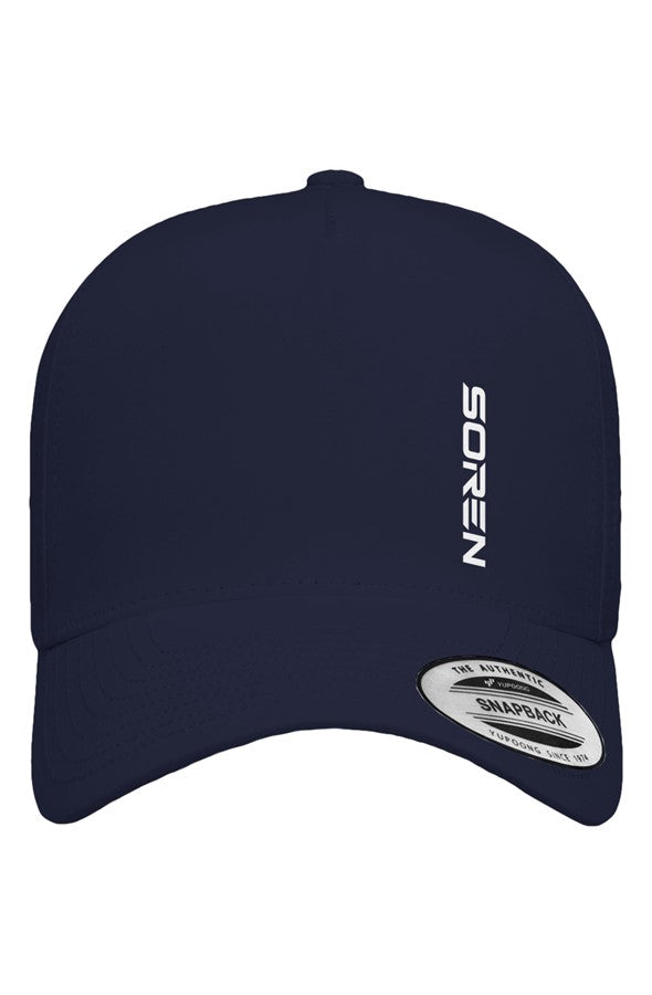 Five Panel Perforated Snapback