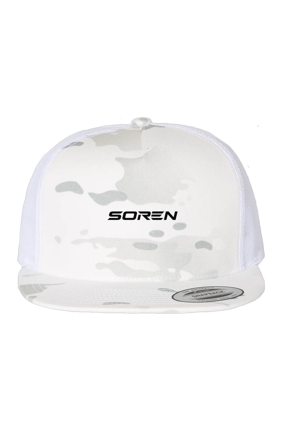 Multicam Alpine/ White Trucker Cap