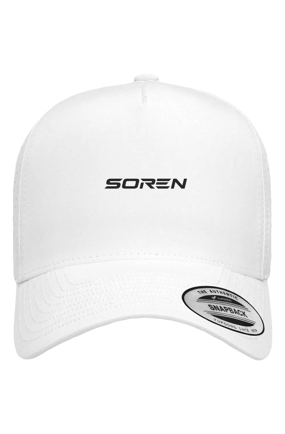 Five Panel Perforated Snapback