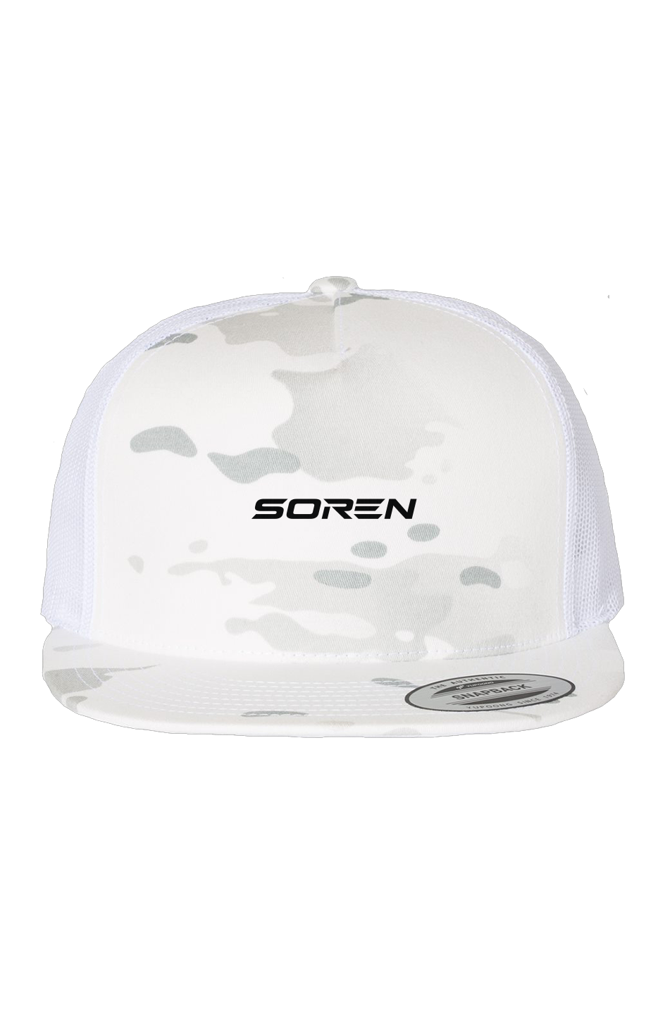Multicam Alpine/ White Trucker Cap