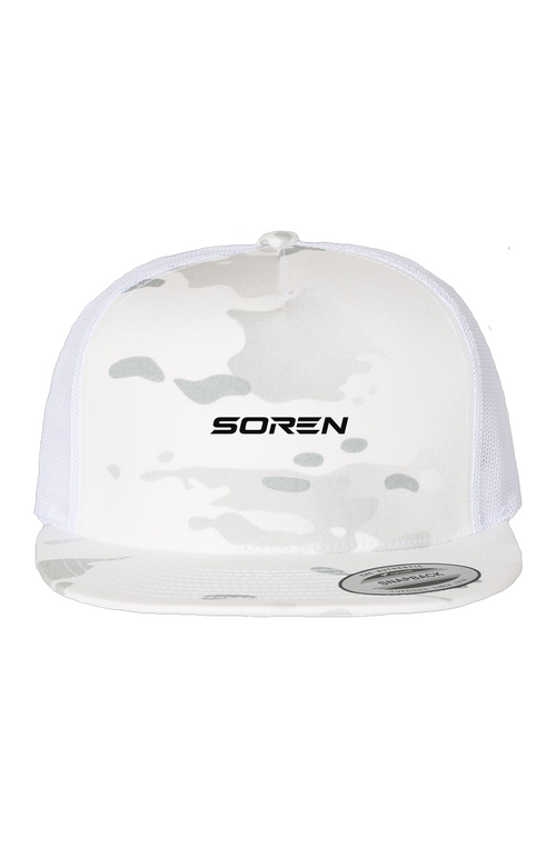 Multicam Alpine/ White Trucker Cap