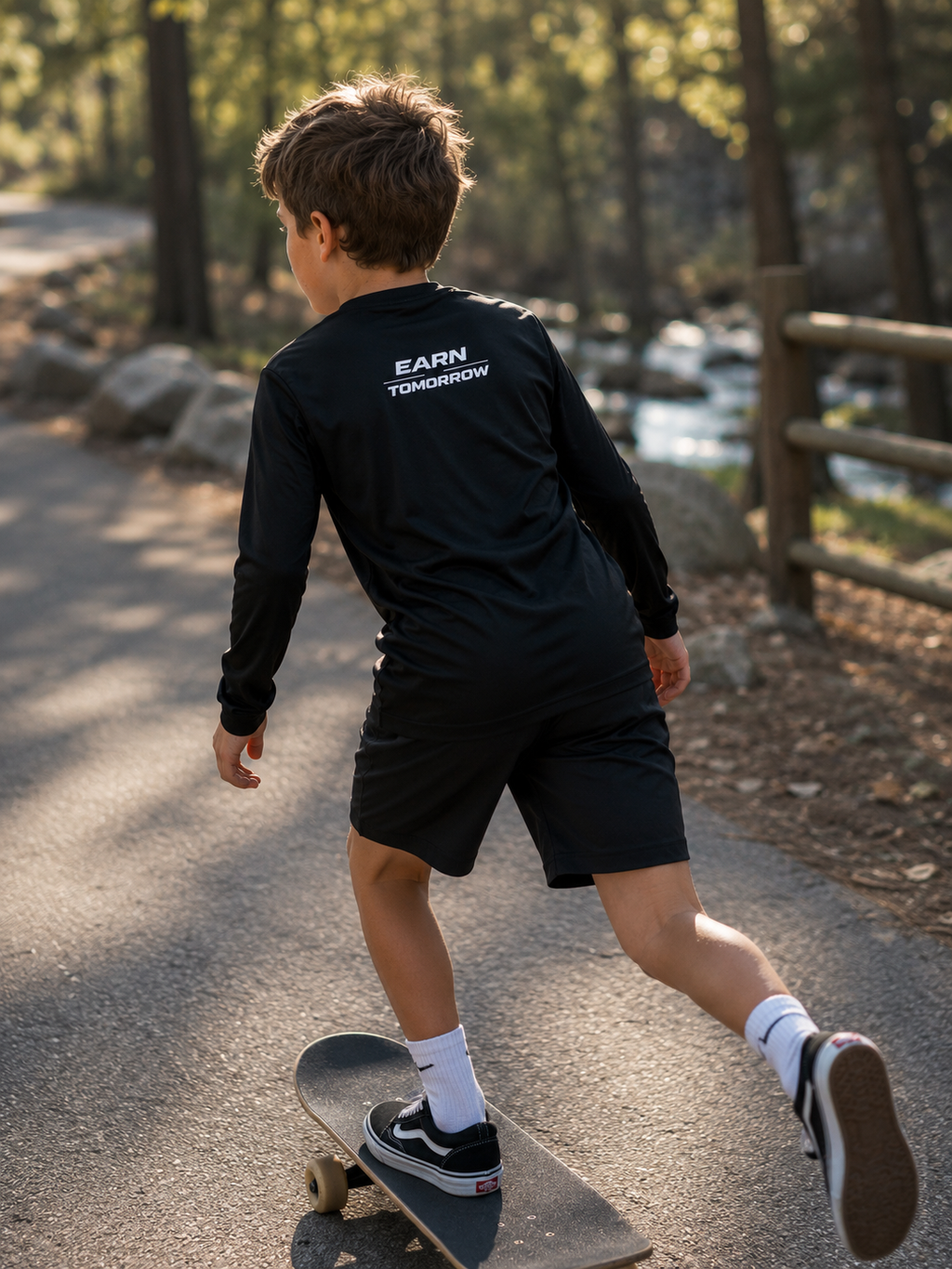 SOREN Youth Signals Long Sleeve Tee | Earn Tomorrow