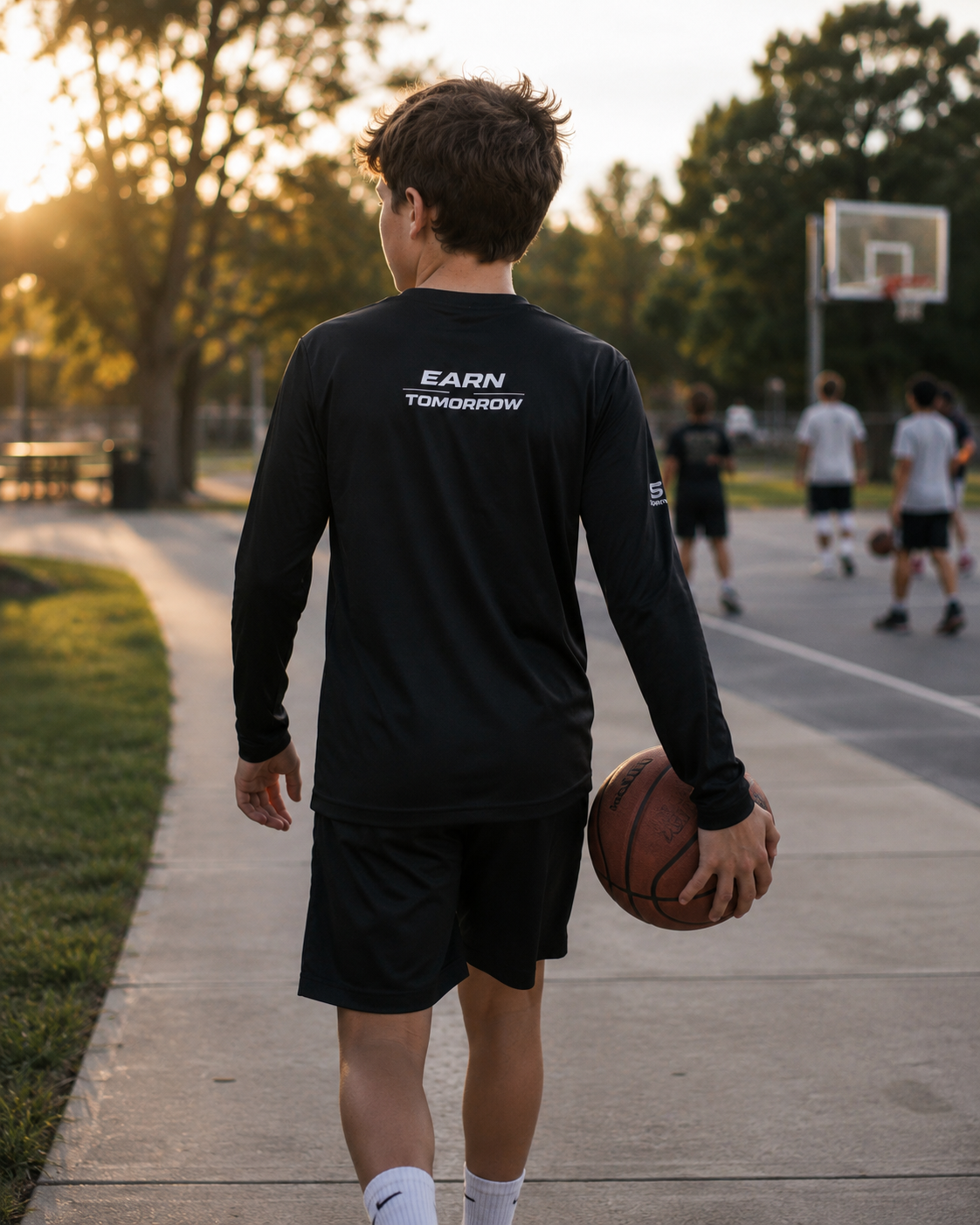 SOREN Youth Signals Long Sleeve Tee | Earn Tomorrow