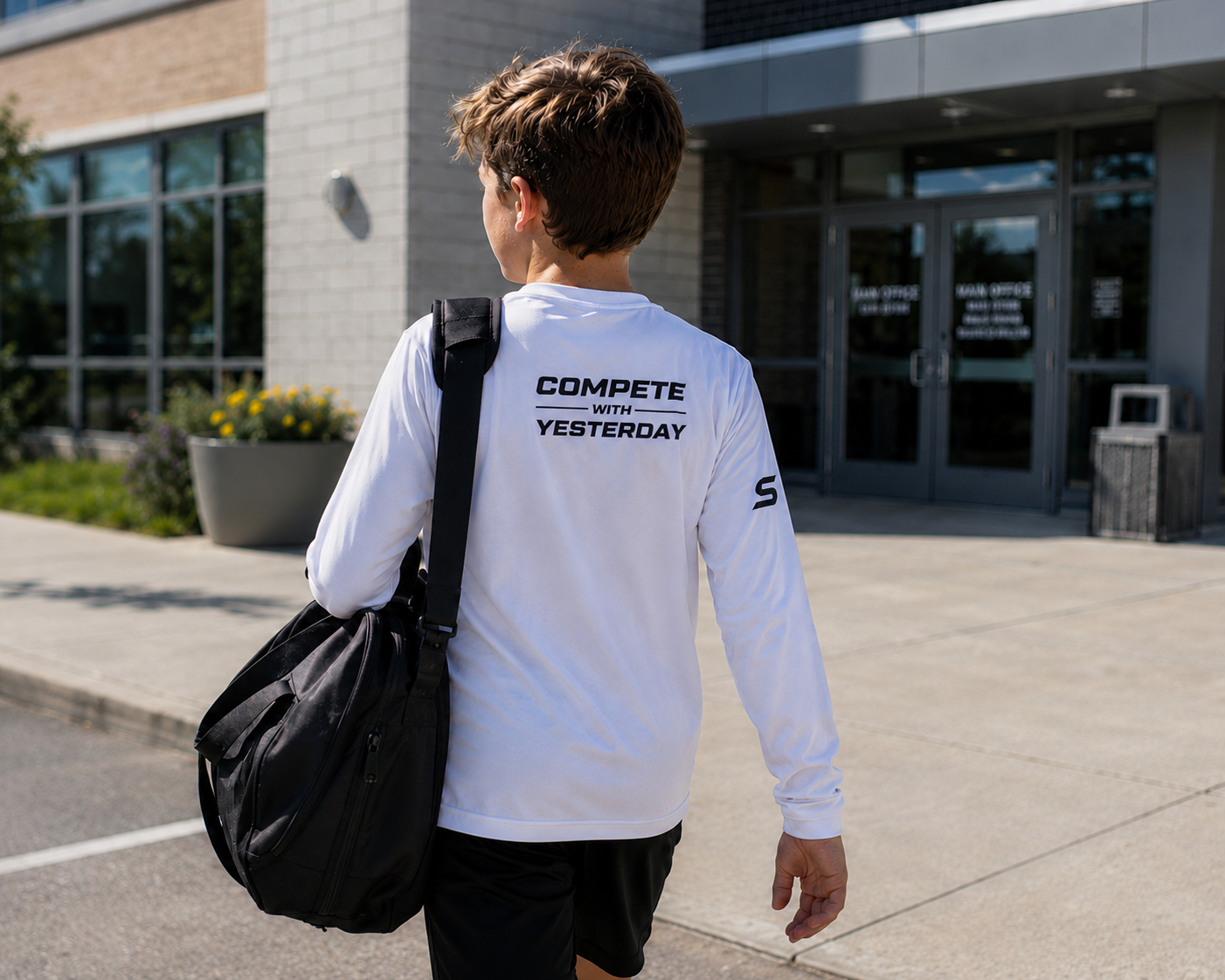 SOREN Youth Signals Momentum Long Sleeve | Compete With Yesterday