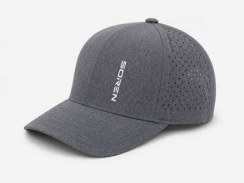 SOREN Embroidered Signal Perforated Snapback