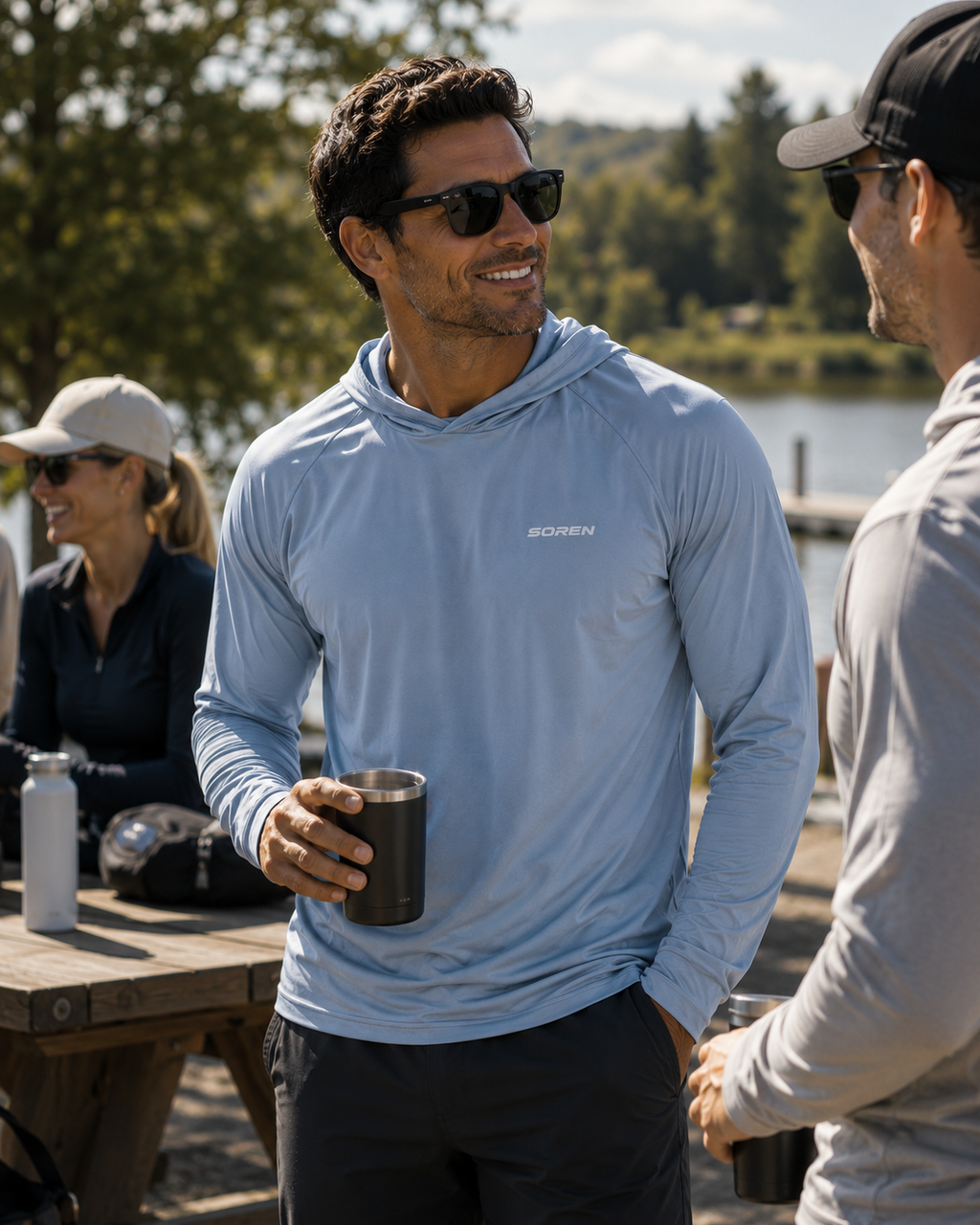 SOREN Horizon Hooded Performance Tee